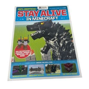 2018 100% Unofficial Games Master Stay Alive in Minecraft Paperback Book